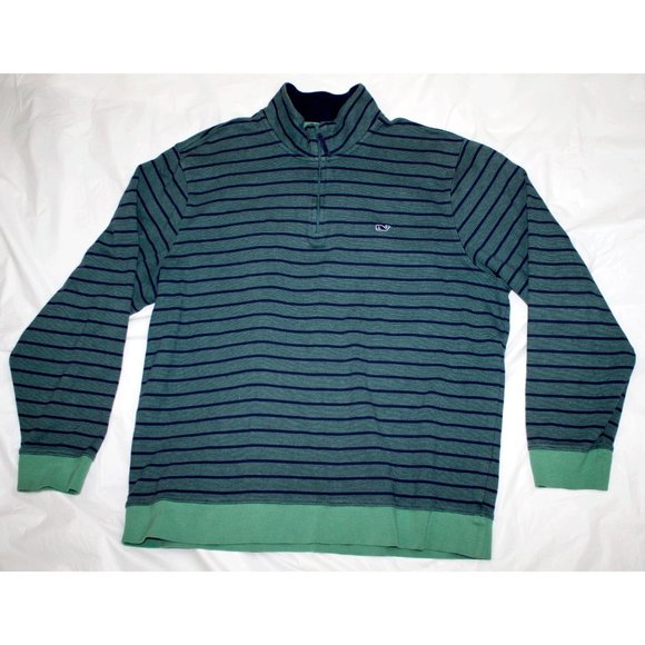 Vineyard Vines Other - Vineyard Vines Mens Long Sleeve Zip Pullover Shirt